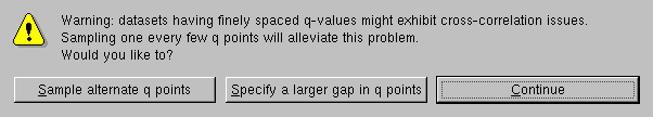 SOMO HPLC-SAXS CorMap sampling pop-up