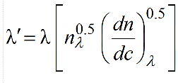 Somo-SAS UV-Vis module RGD lambda corrected in the Concentration Utility