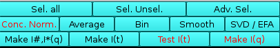 Somo-HPLC/KIN Second Set of buttons