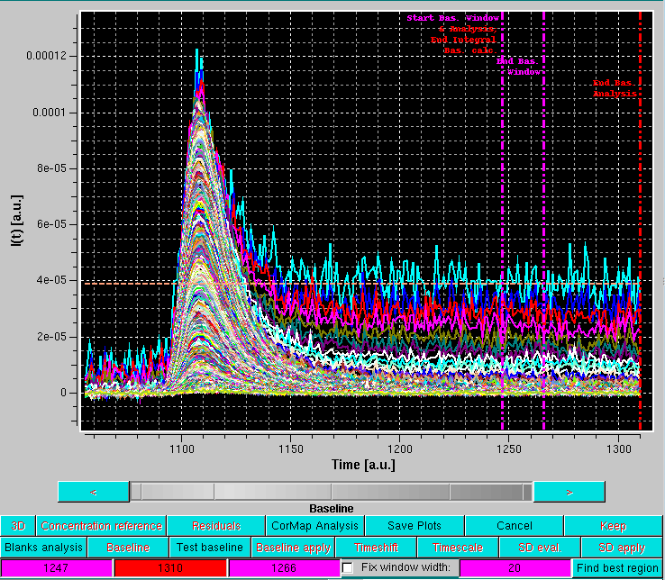 SOMO HPLC-SAXS integral baseline setting 1