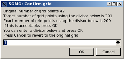 SOMO SAS set grid