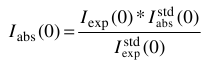 Normalization for SAXS